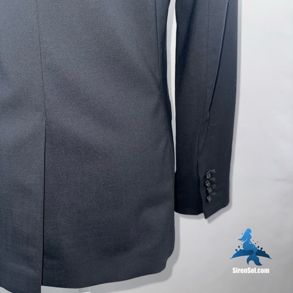 1162 J.Crew Wool Blend Blazer – Size 2 – Black - Picture 11 of 16